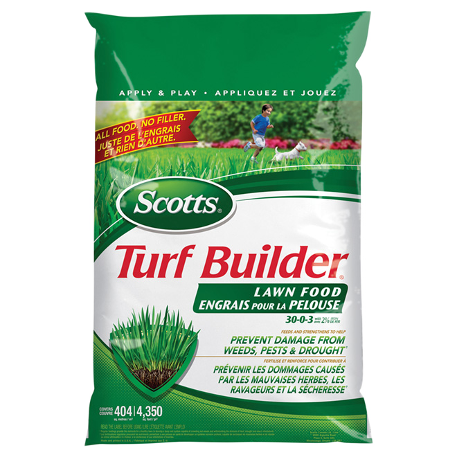 TURF BUILDER FERT 30-0-3 5.25KG