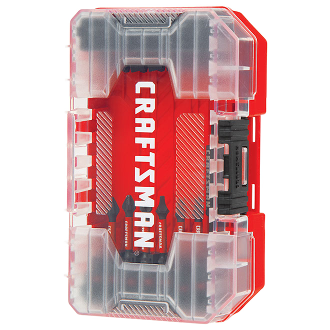 CRAFTSMAN BIT DRIVING SET RED/BLACK 29PC