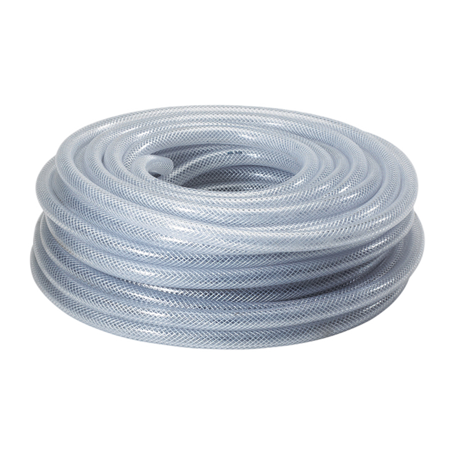 SIOUX CHIEF SBVMK10 TUBING BRAIDED VINYL CLEAR 7/8x5/8"x10'