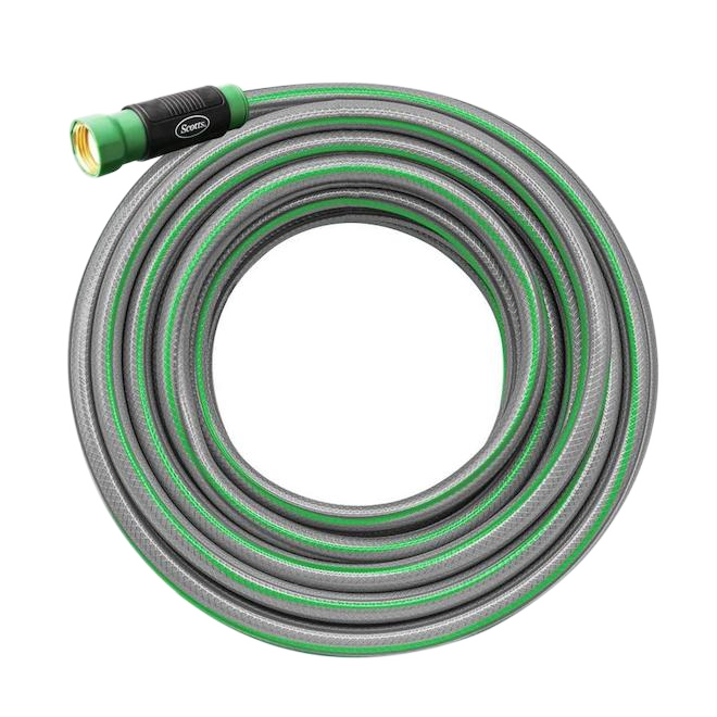 SCOTTS VERSAPLEX GARDEN HOSE GREY 100'-5/8"