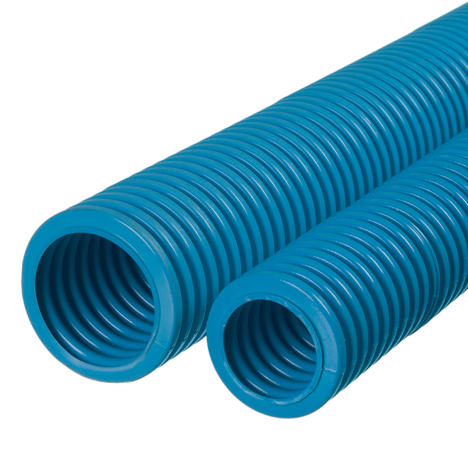 CARLON FLEXIBLE ELECTRIC TUBE PLASTIC BLUE 3/4"x10'