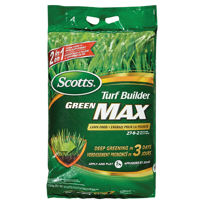 TURF BUILDER GREEN MAX 27-0-2