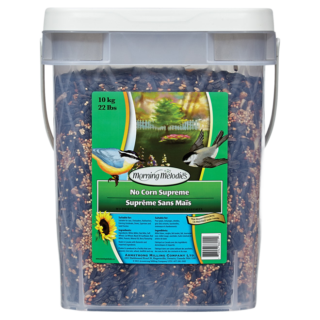BIRD SEED SUPREME NO CORN 10KG