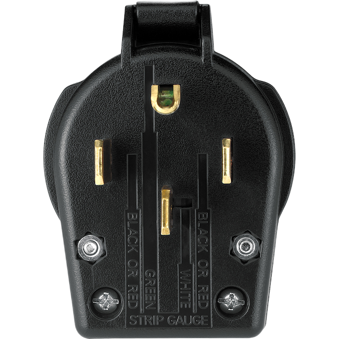 EATON 4 WIRE UNIV.POWER PLUG BLACK