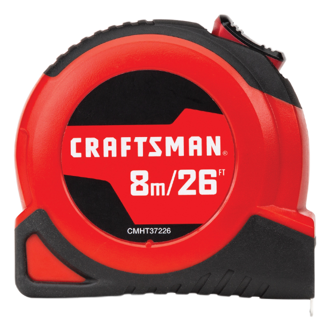 CRAFTSMAN SELF-LOCK MEASURING TAPE 1"x26'