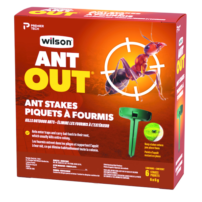 WILSON ANT STAKES BORAX 6PK