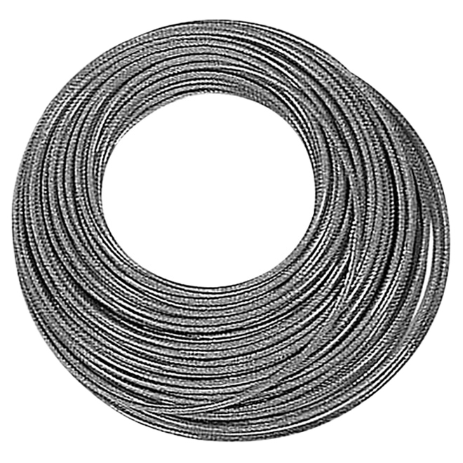 BEN-MOR VINYL COVER. CLOTHESLINE STEEL CLEAR 150'