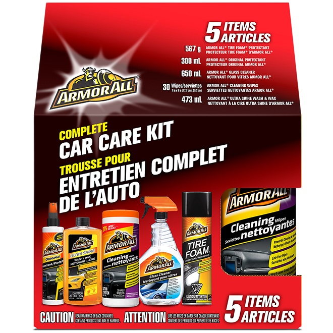 ARMORALL CAR CARE KIT 5PC