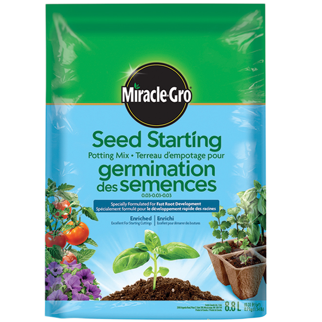 MIRACLE GRO SEED STARTER MIX 8L