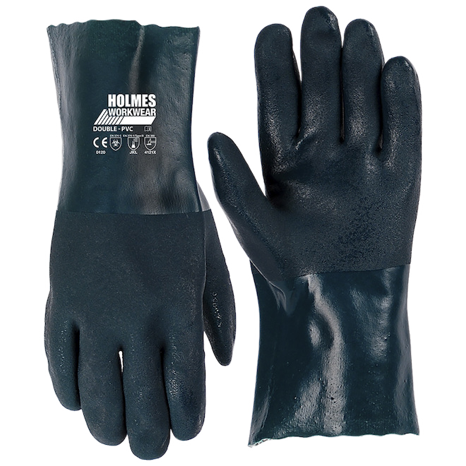 HOLMES PVC LINED GLOVE GN 12"L