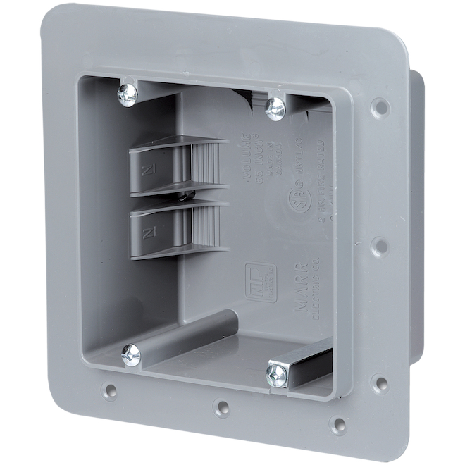 THOMAS & BETTS JUNCTION BOX PLASTIC GREY