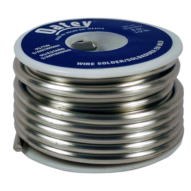 OATEY LEAD FREE SOLDER WIRE TIN/ANTIMONY 250GRx95/5