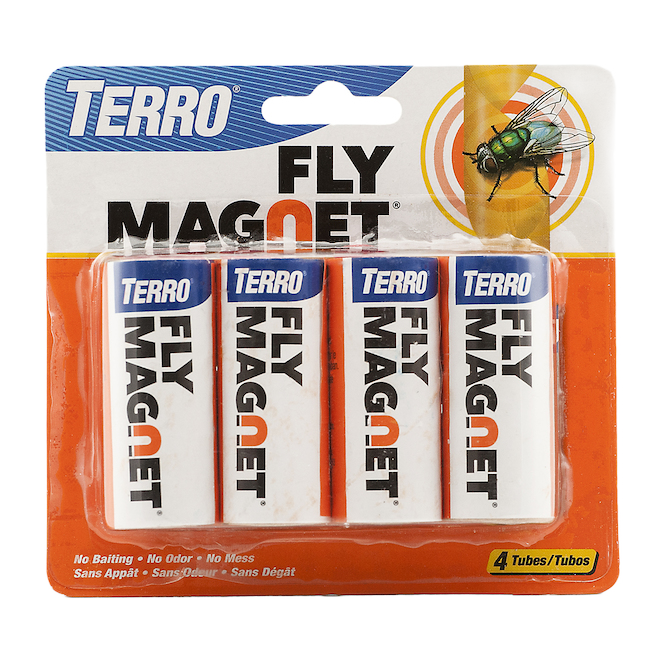 TERRO FLY STRIP 4/PK