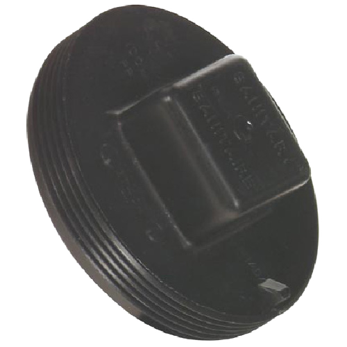 IPEX MPT CLEANOUT PLUG ABS-DWV BLACK 3"