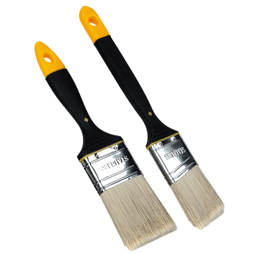 SIMMS ULTRA-GRIP COMBO PAINT BRUSH POLYESTER BLACK/YW 38&50MM