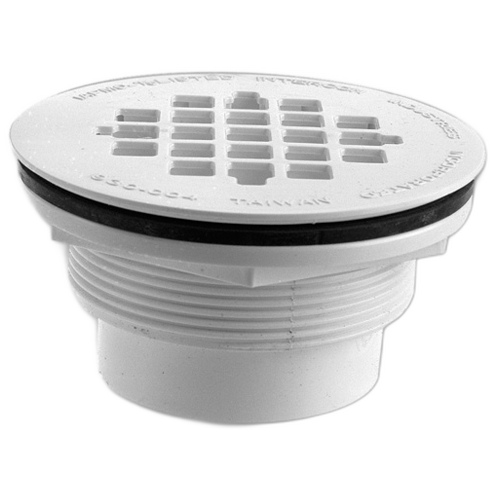 AQUA-DYNAMIC DRAIN SHOWER ABS WHITE 2"