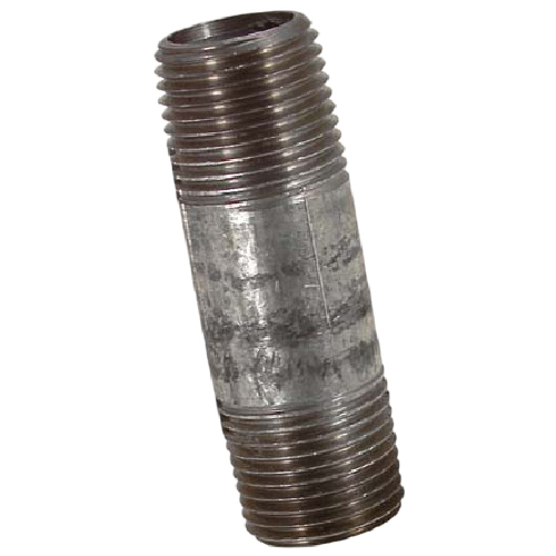 AQUA-DYNAMIC THREADED NIPPLE GALVANIZED STEEL GALVANIZED 3/4x2 1/2"