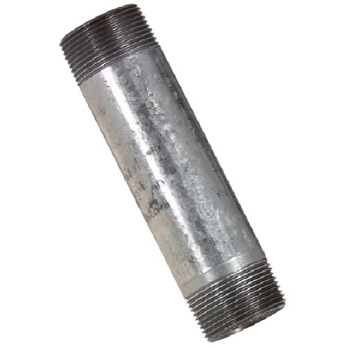 AQUA-DYNAMIC THREADED NIPPLE GALVANIZED STEEL GALVANIZED 1x6"