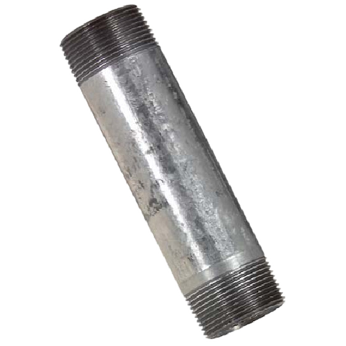 AQUA-DYNAMIC THREADED NIPPLE GALVANIZED STEEL GALVANIZED 1 1/2x6"