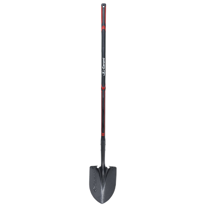 GARANT PRO SERIES ROUND SHOVEL FIBERGLASS RED 61x11 1/2x8 1/2"