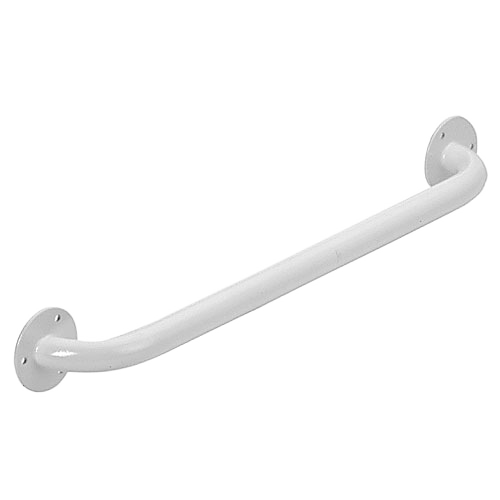 GRAB BAR 1"X18" EXPS SS/WHT