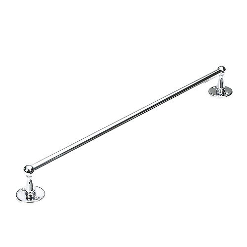 TAYMOR COLUMBIA TOWEL HOLDER STEEL CHROME 24"