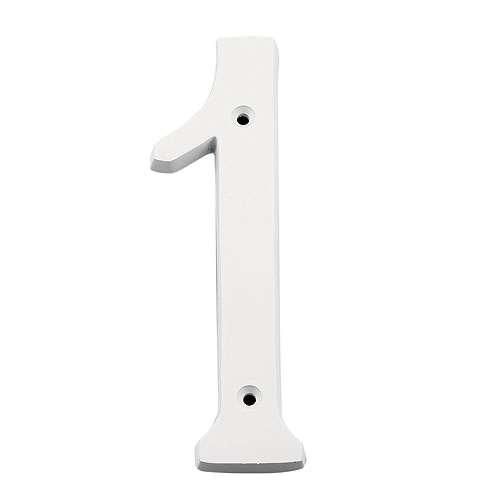 TAYMOR -1- NUMBER WHITE 6"