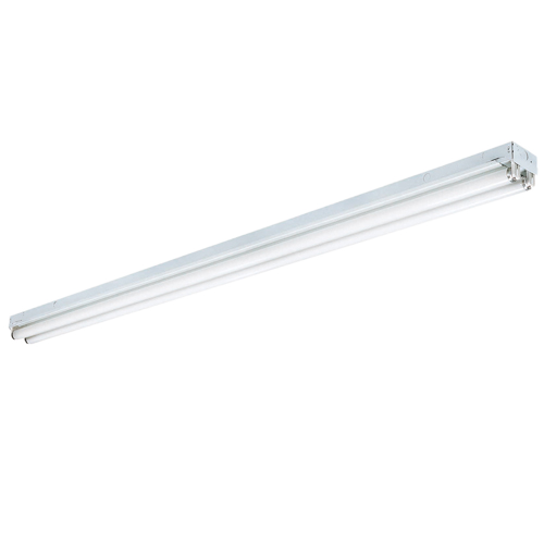 LITHONIA STRIPLIGHT FLUO. FIXTURE STEEL/T12 WHITE 96" 2x75W N/IN