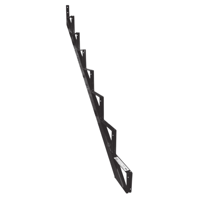 STEEL STAIR STRINGER 7-STEP