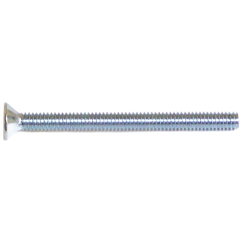 RELIABLE FLAT HEAD MACHINE SCREW STEEL #6-32x1"xBx/100