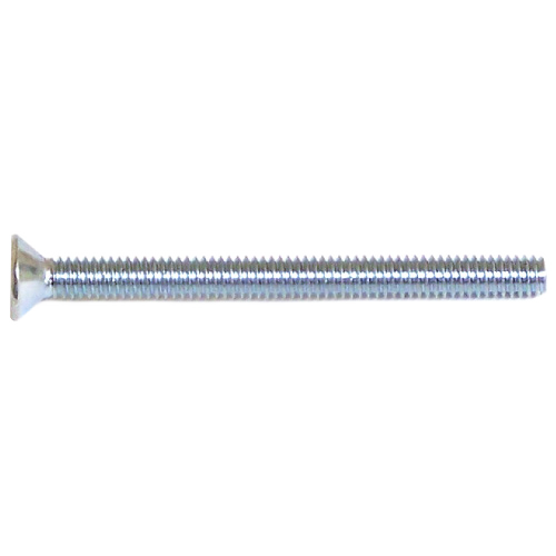 RELIABLE FLAT HEAD MACHINE SCREW STEEL #10-24x1"xBX/100