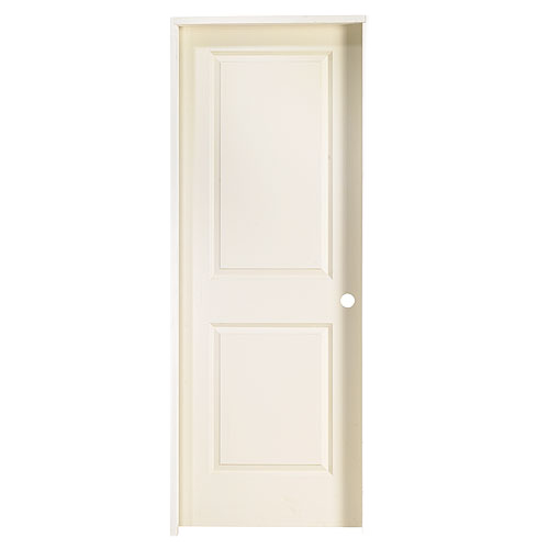 METRIE RIGHT HAND DOOR PH 2P SQ SMTH HARDBOARD PRIMER 28x80"