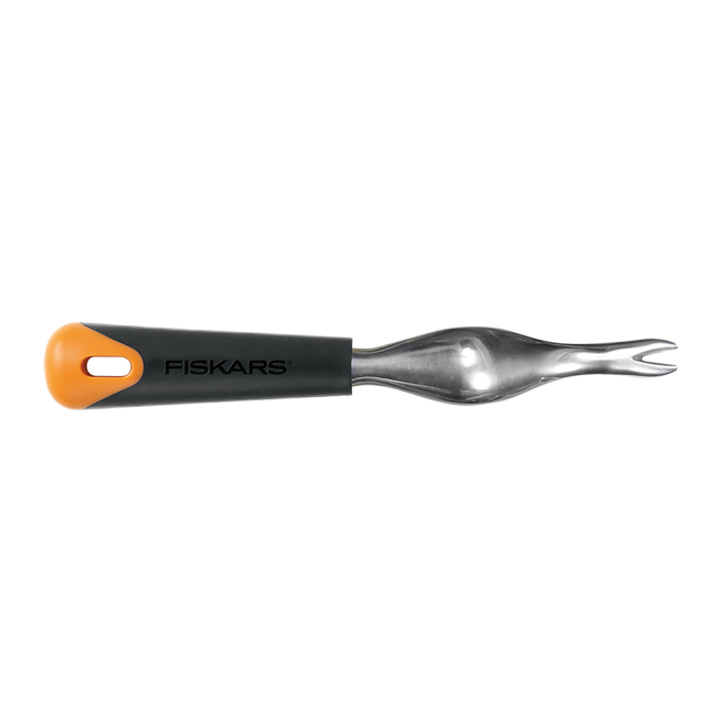 FISKARS BIG GRIP WEEDER ALUMINIUM BLACK/ORANG