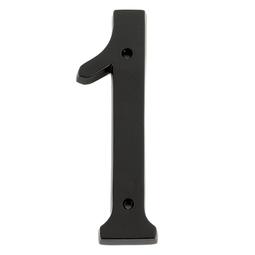 TAYMOR -1- NUMBER BLACK 6"