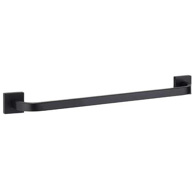 TAYMOR ALLUSION TOWEL BAR NICKEL BLACK 18"