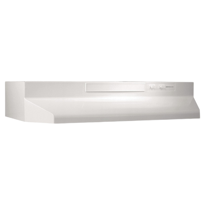 BROAN BROAN RANGE HOOD STEEL WHITE 210CFM-30"