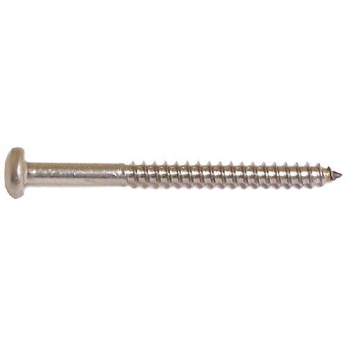RELIABLE PAN HEAD METAL SCREW STAINL.STEEL STAIN.STEEL #10x2"xBX100