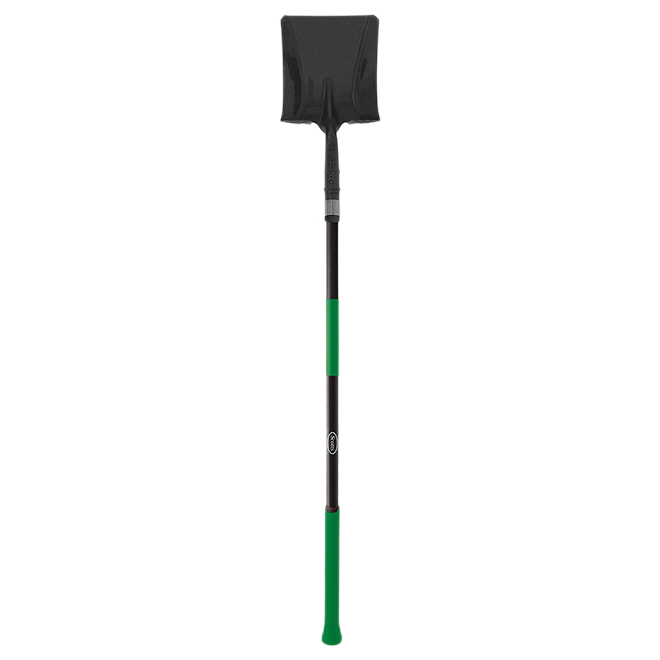 SCOTTS SQUARE SHOVEL BLACK/GREEN 60"x9.25"x5.43"