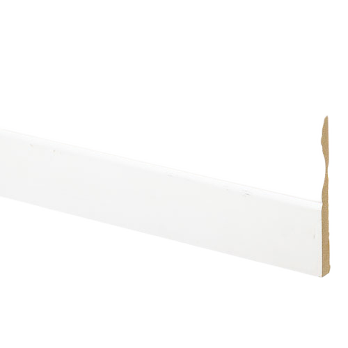 METRIE BASEBOARD U/L MDF PRIMER 3/8"x3 7/8" LF