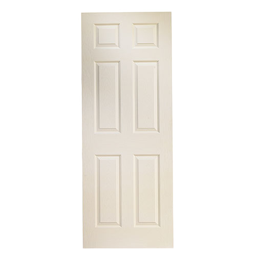 METRIE 6PNL TEXT DOOR PANELS HARDBOARD WHITE 36"x80"x1 3/8"