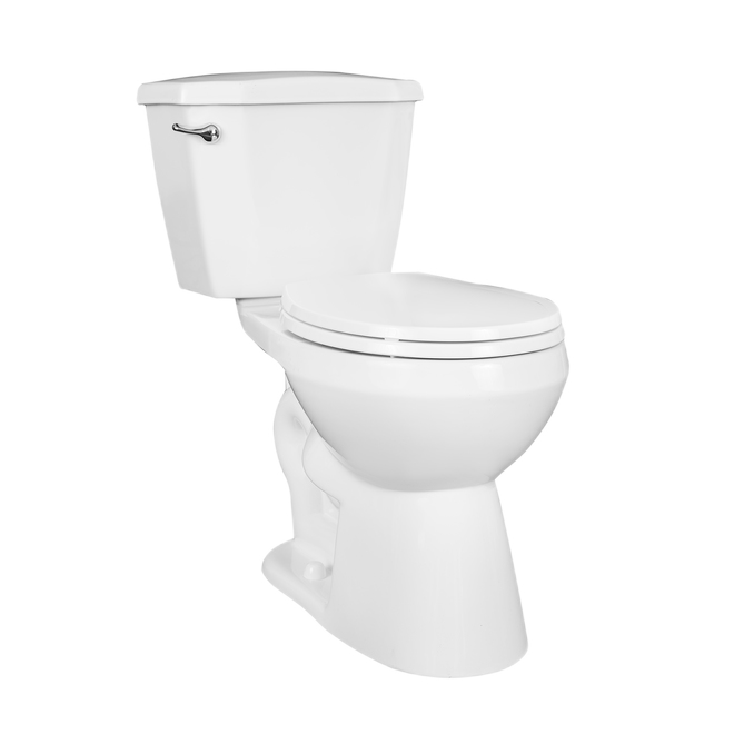 PROJECT SOURCE 2 PIECES TOILET PORCELAIN WHITE 4.8L