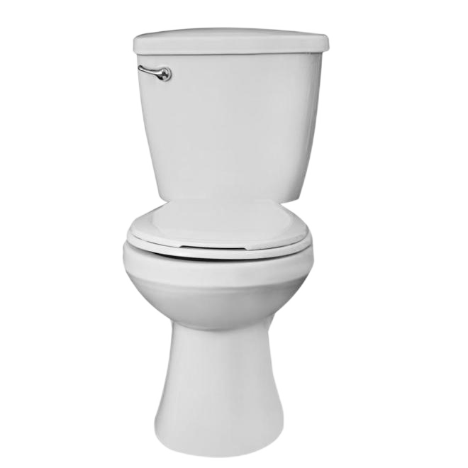 PROJECT SOURCE 2 PIECES TOILET PORCELAIN WHITE 6L