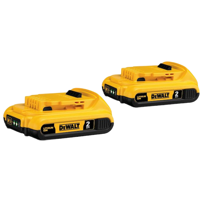 DEWALT 2AH BATTERY LITHIUM-ION 20Vx2PC