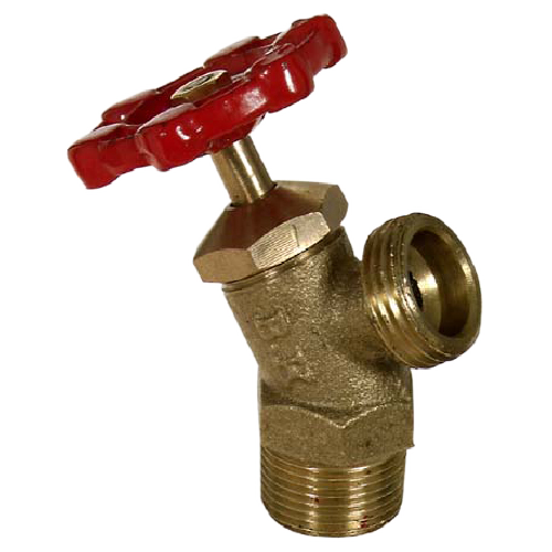 AQUA-DYNAMIC ANGLE/MALE VALVE WASTE BRASS BRASS 1/2"