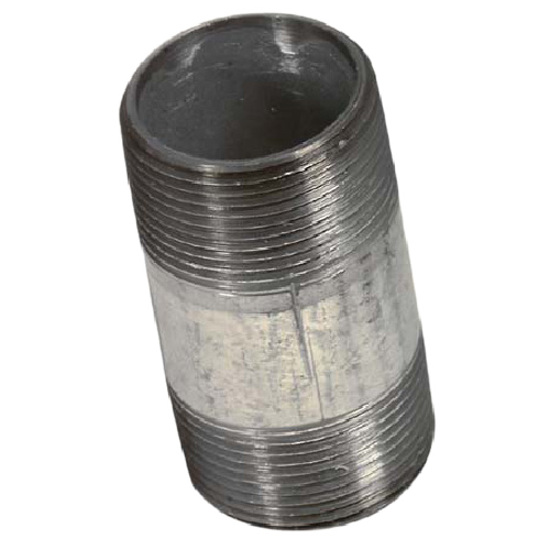 AQUA-DYNAMIC THREADED NIPPLE GALVANIZED STEEL GALVANIZED 3/4x3"