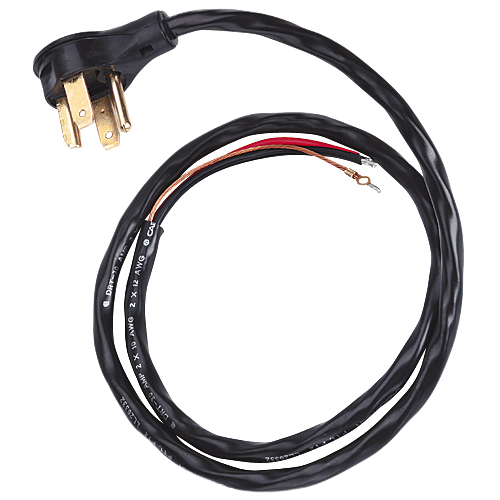 WOODS 10/2-12/2DRT DRYER CORD KIT DRYER BLACK 30Ax125/250Vx1.5M