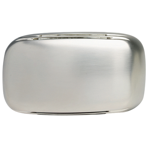 HEATH ZENITH MODERN DOOR CHIME PLASTIC SAT.NICKEL 9.13x1.63x5.38"