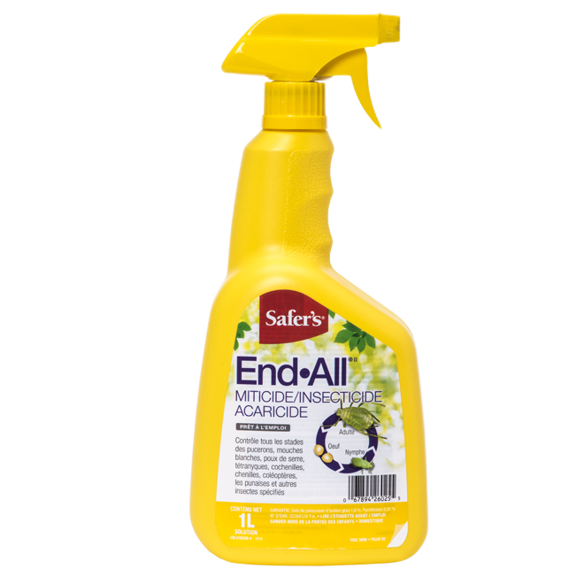 SAFERS END ALL II INSECTICIDE 1L