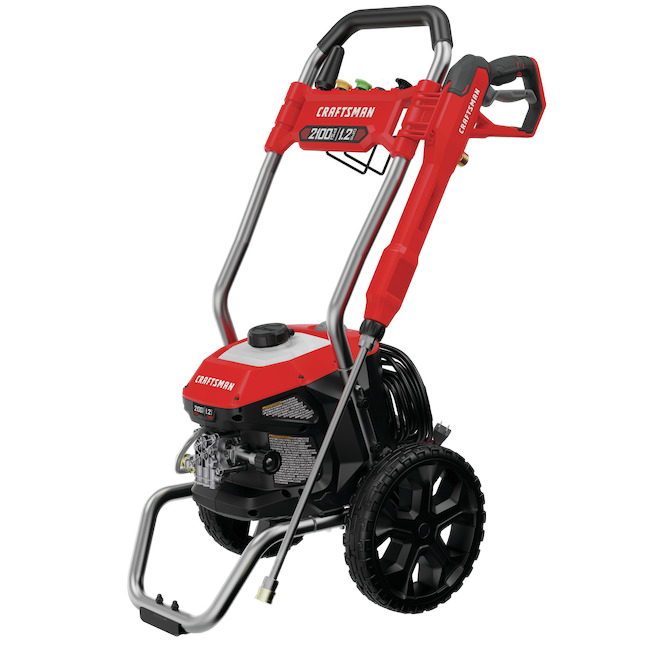 CRAFTSMAN ELECTRIC PRESSURE WASHER RED/BLACK 2100PSI 1.2GPM