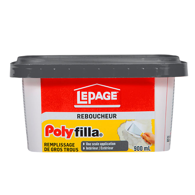 LEPAGE POLYFIL.BIG PATCHING COMPOUND WHITE 900ML